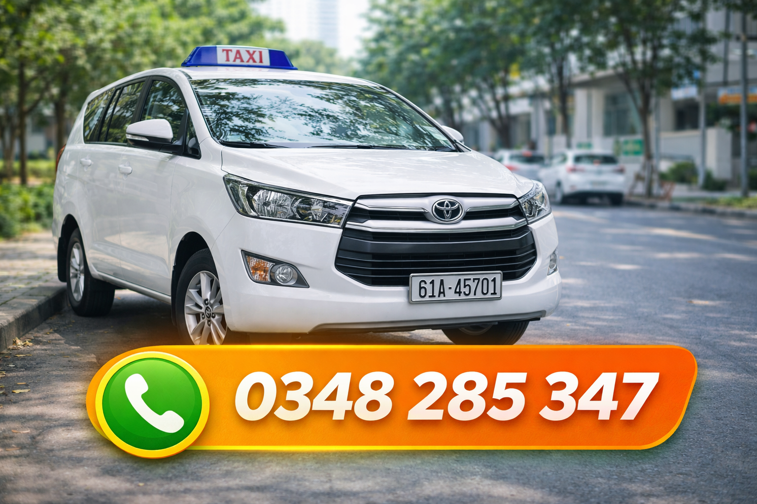 Dịch vụ Taxi 7 chỗ giá rẻ xe rộng rãi, thoải mái, đón nhanh 24/7, tài xế chuyên nghiệp, phục vụ an toàn. Gọi ngay 📞 0348 285 347 để đặt xe.