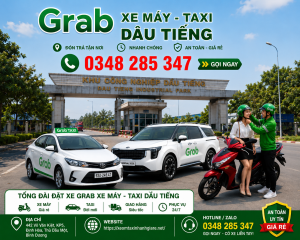 Grab Xe Ôm Dầu Tiếng Giá Rẻ
